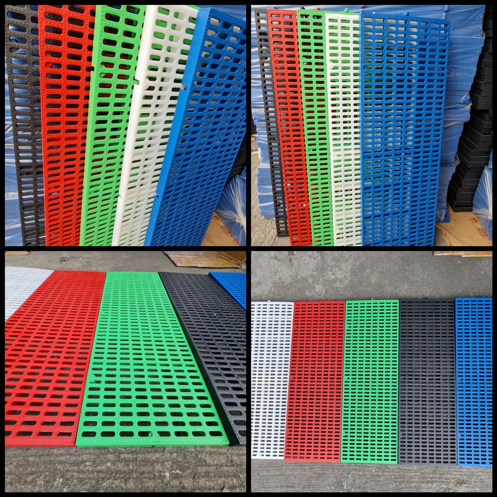 DOG HEAVY DUTY PLASTIC MATTING 1X3 NOT UNDERSIZED {2PCS MIN ORDER DOG CAGE PET PLASTIC MATTING