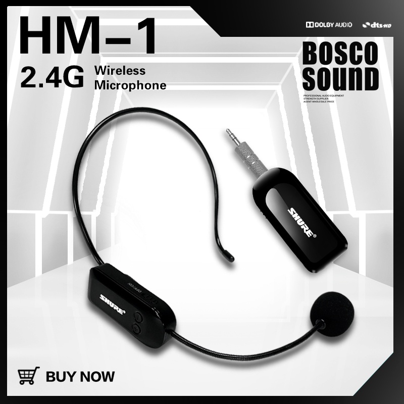 HM1 UHF Wireless Microphone Professional Portable Voice Amplifier