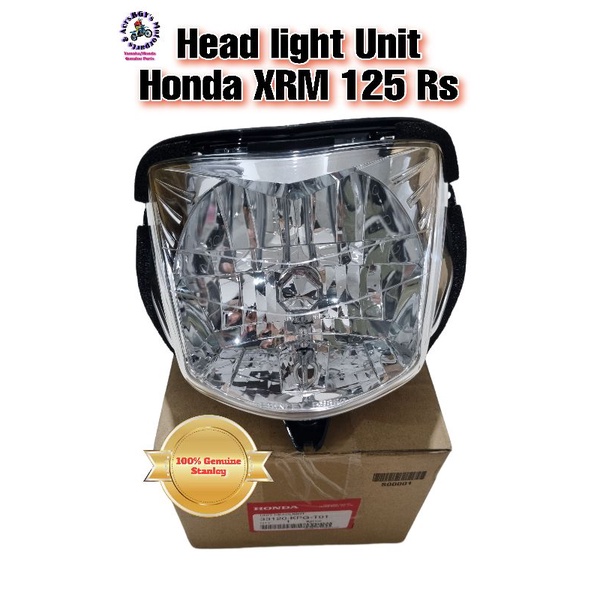 Honda XRM 125 Rs Head light Unit(STANLEY) | Shopee Philippines