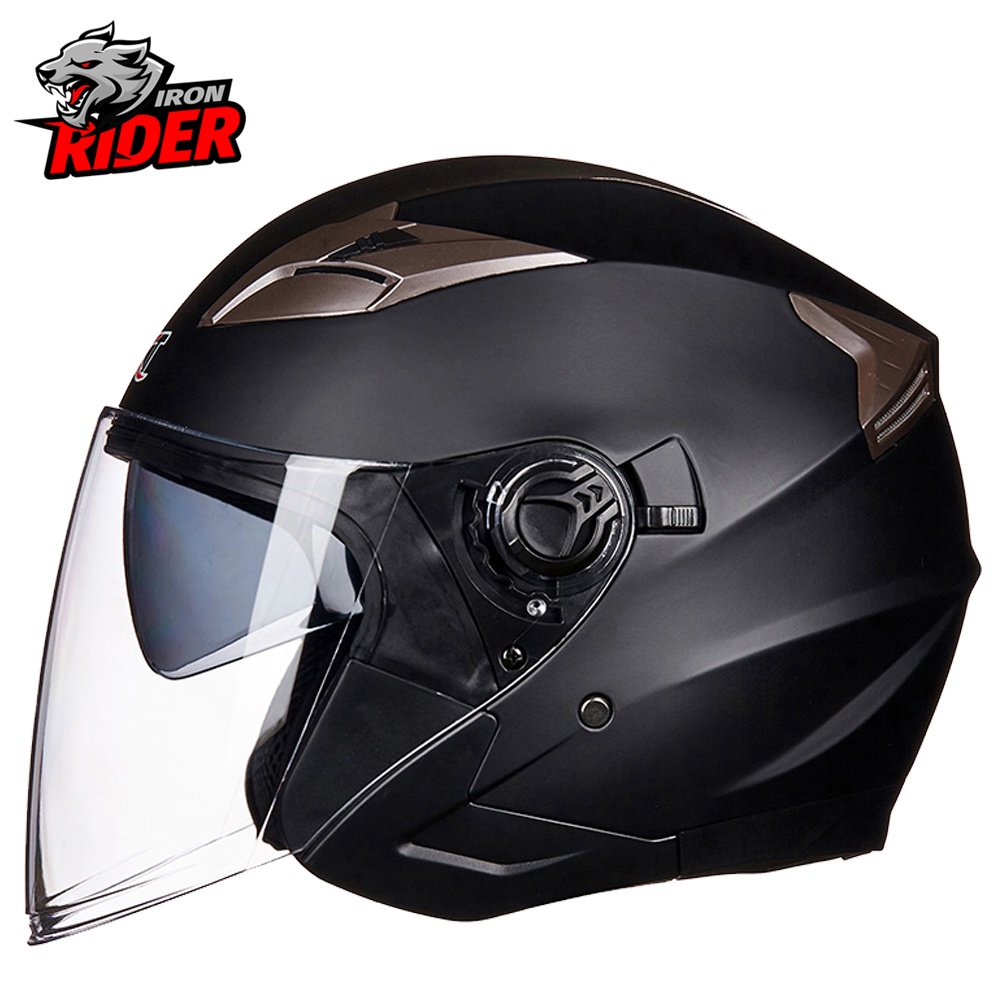 GXT New Motorcycle Helmet Moto Helmet Breath Scooter Half Face Biker