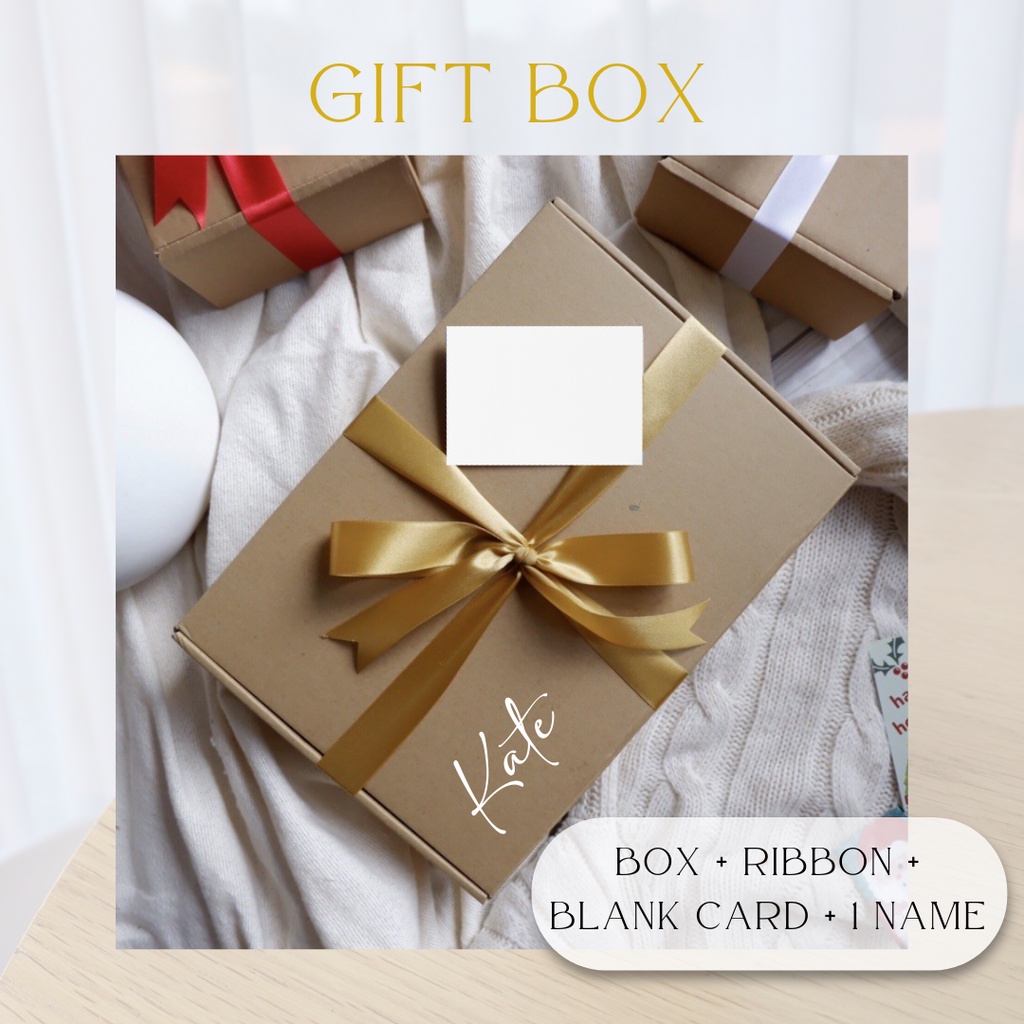 PERSONALIZED ADD ON GIFT BOX Shopee Philippines