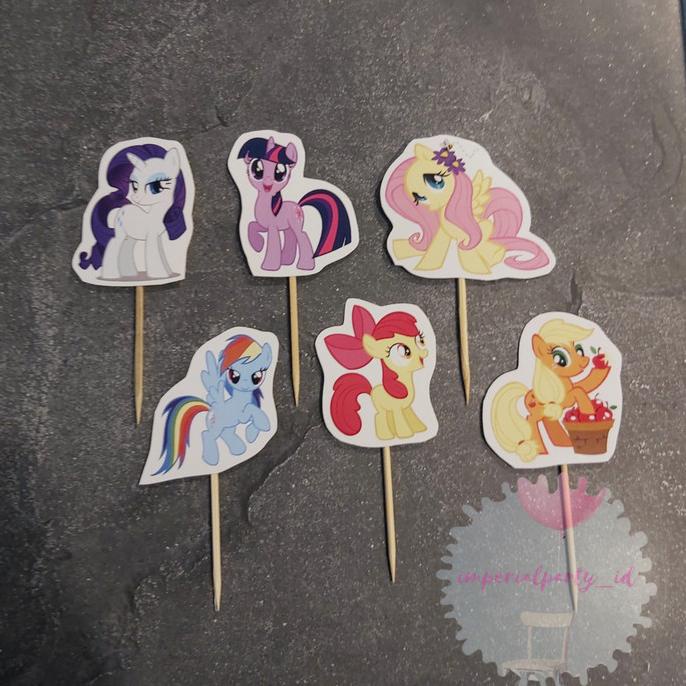 My Little Pony Cake Cupcake Topper Shopee Philippines
