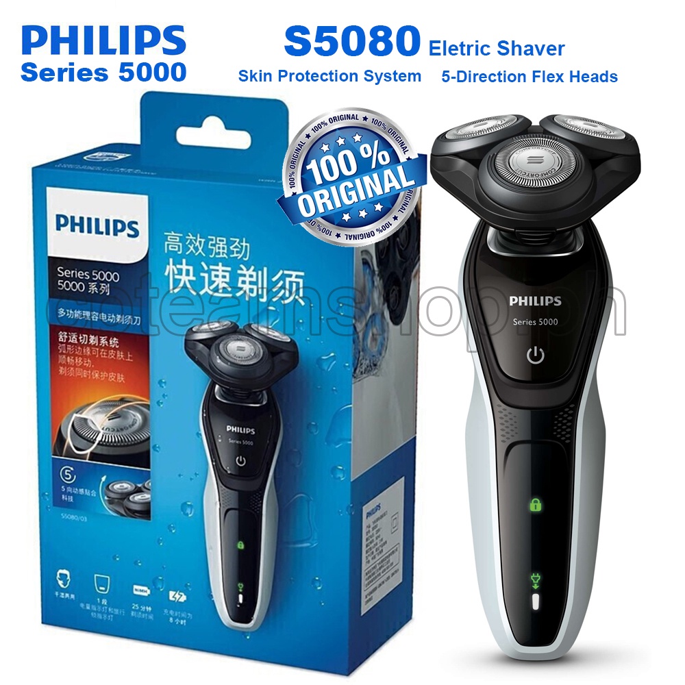 ️100 Original ️ Philips S5080 Electric Shaver Support Dry & Wet
