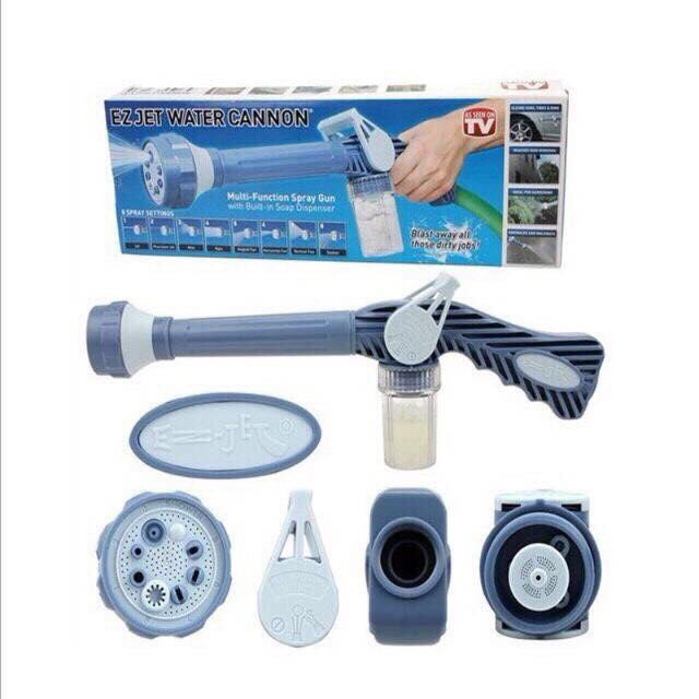 paint gun sprayerEZ Jet Water Cannon 8 in 1 Nozzle MultiFunction Spray