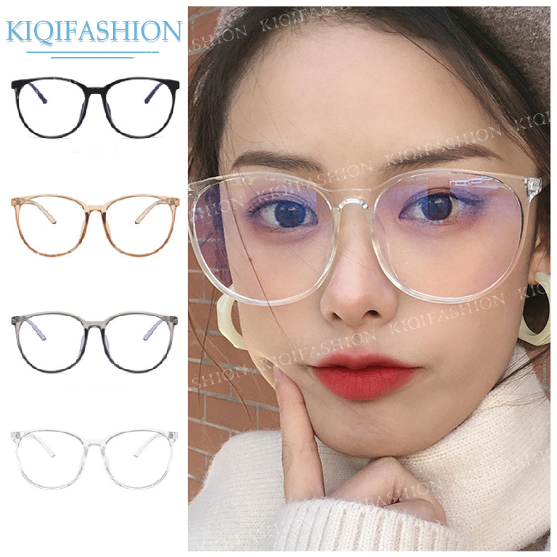 【KIQIFASHION COD】Korean Anti Radiation Glasses for Women Round frame