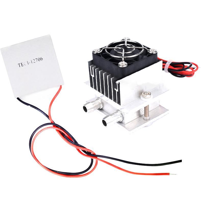 12V semiconductor refrigeration chip set DIY water cooled head cooling
