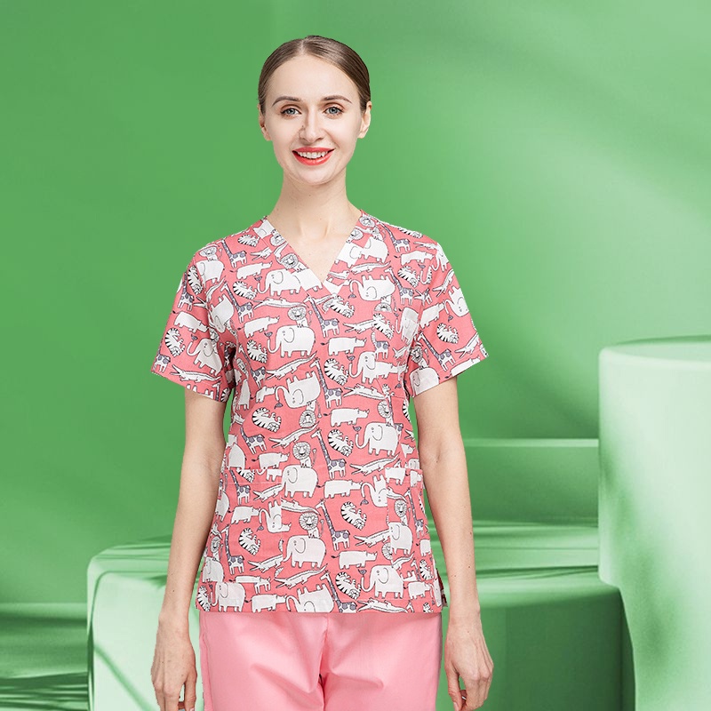 Cotton Men's Doctor Scrub Suit Ladies Clothes Nurse Pet Shopee Philippines