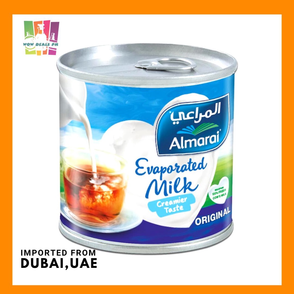 Almarai Evaporated Milk Original 160G expiration MARCH 2024 Shopee