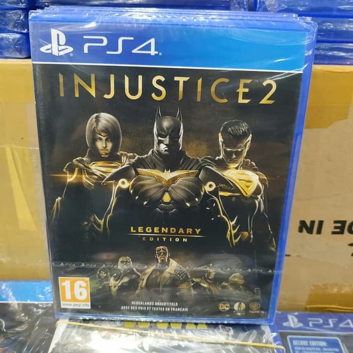 Ps4 INJUSTICE 2 LEGENDARY EDITION Shopee Philippines