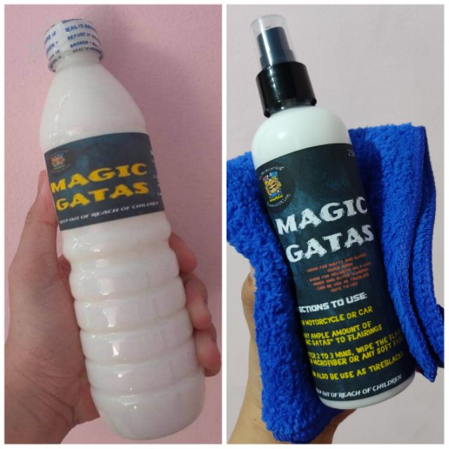Magic Gatas 250ml w/ Microfiber or 500ml bottle Shopee Philippines