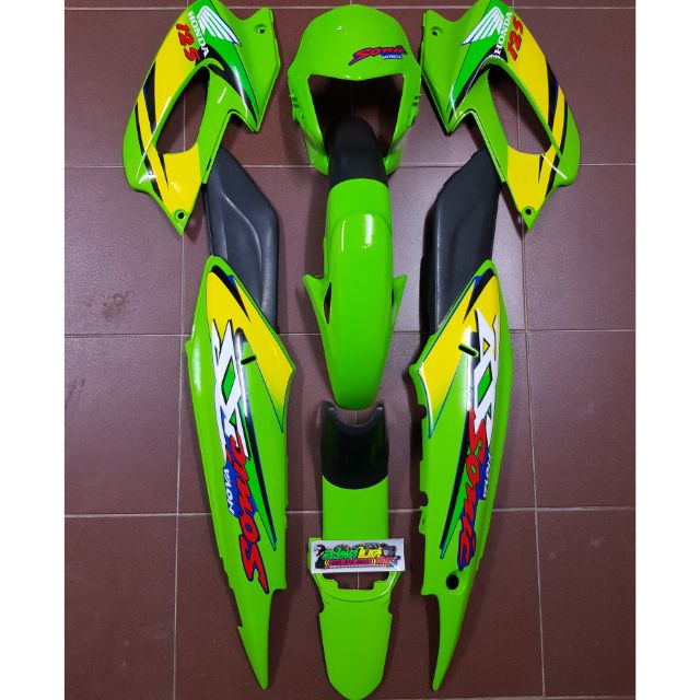 Old Sonic Paint Set Beautiful Color With Sticker The Number Of Pieces