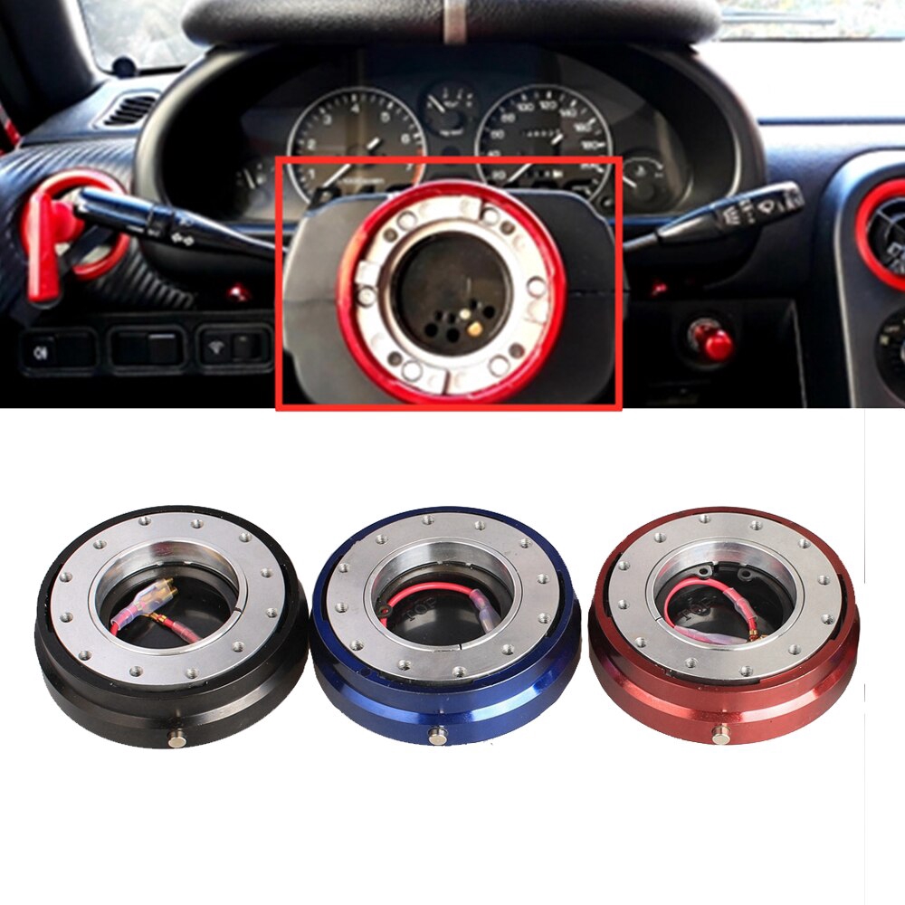 Thin Version 6 Hole Steering Wheel Quick Release Hub Adapter Snap Off Boss kit Shopee Philippines