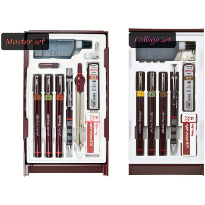 ROTRING TECHNICAL PEN SET Shopee Philippines