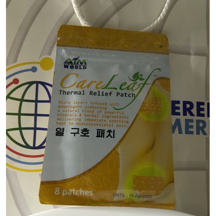 CareLeaf Thermal Relief Patch Shopee Philippines