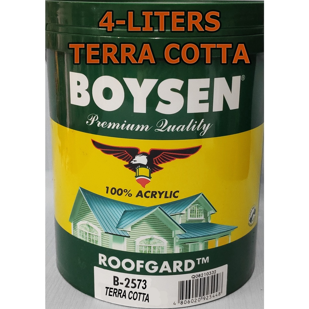 Boysen Roofgard 4 Liters Roofguard Colors Available Acrylic Water