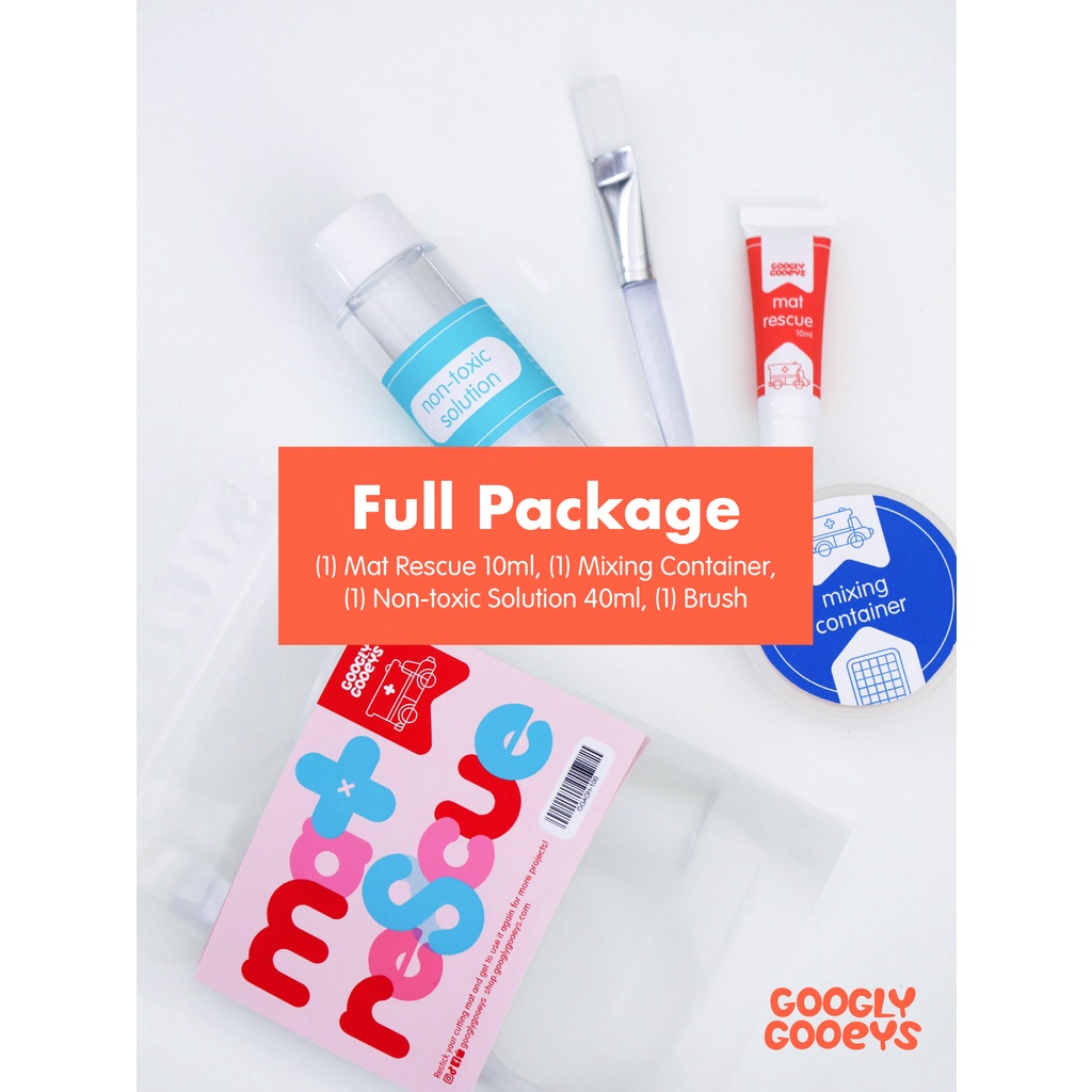 Mat Rescue by GooglyGooeys Cricut Cutting Mat Restick Kit for Cricut