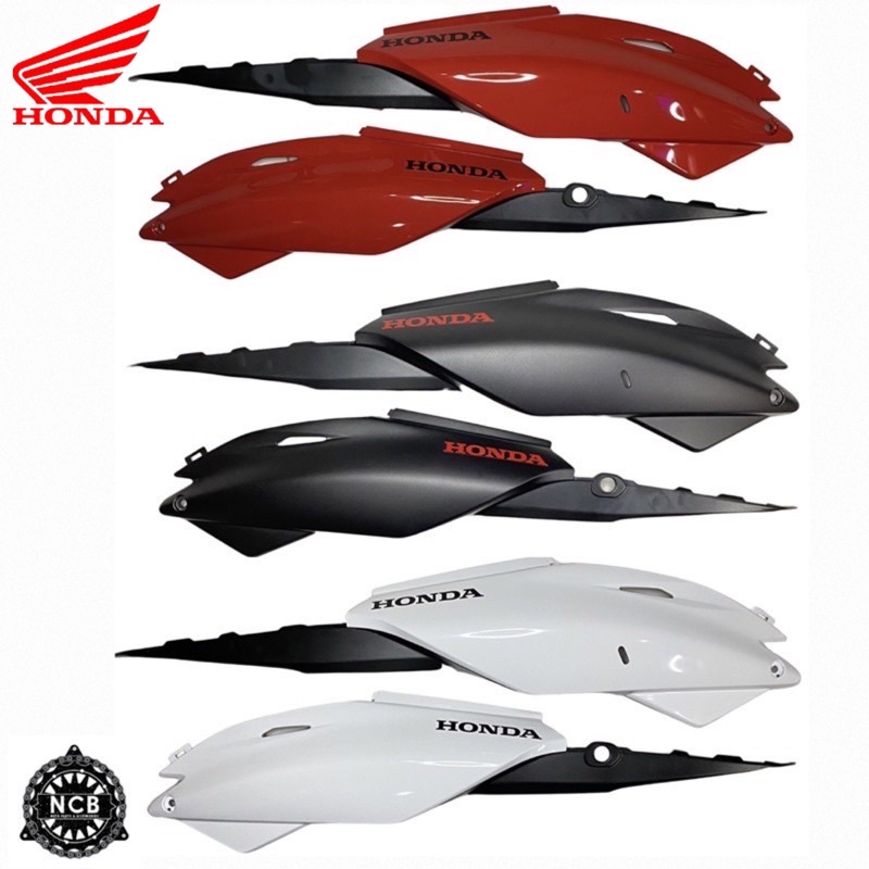 [PAIR] GENUINE Honda XRM 125 Carb/FI Side cover/Body cover (left
