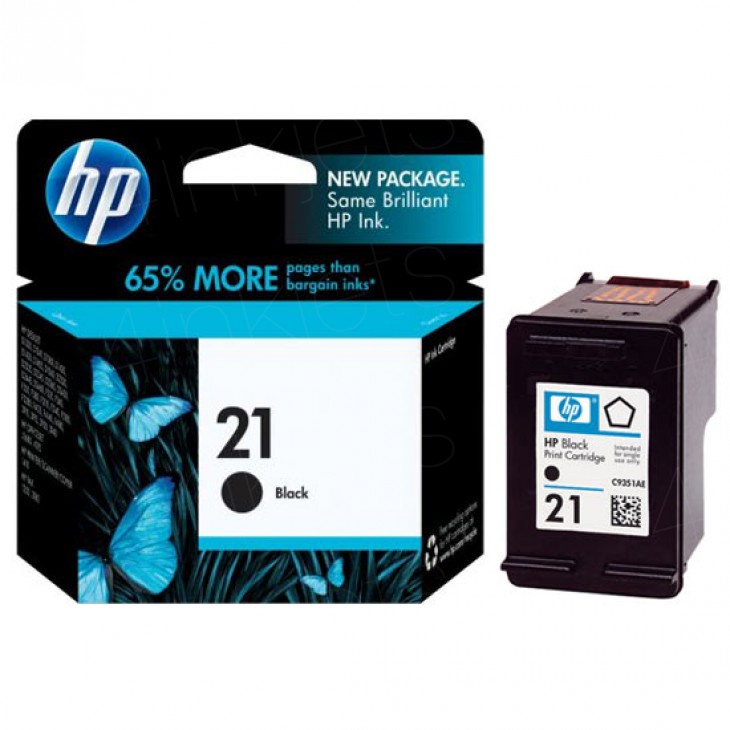 HP ink 21 Black and 22 Tricolor Original Ink Cartridge Printer inks