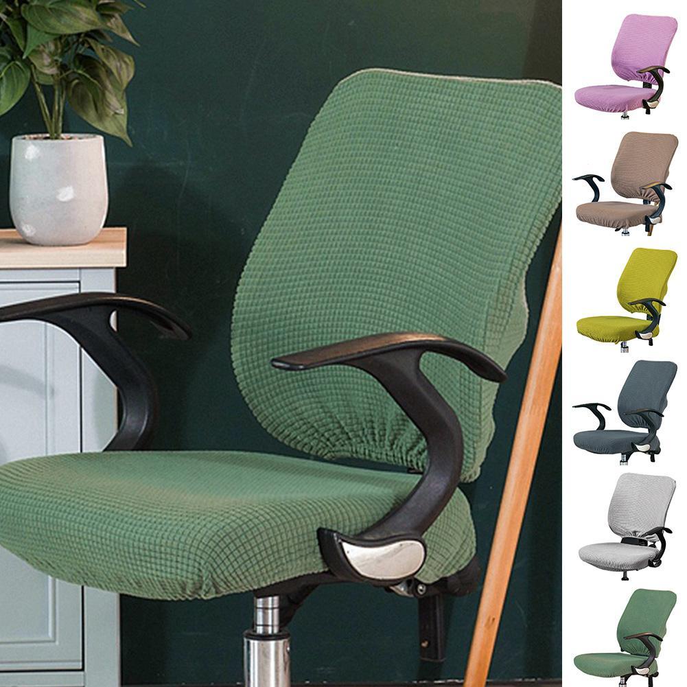 Office Swivel Chair Seat Cover Dining Room Chair Slipcover For Kitchen