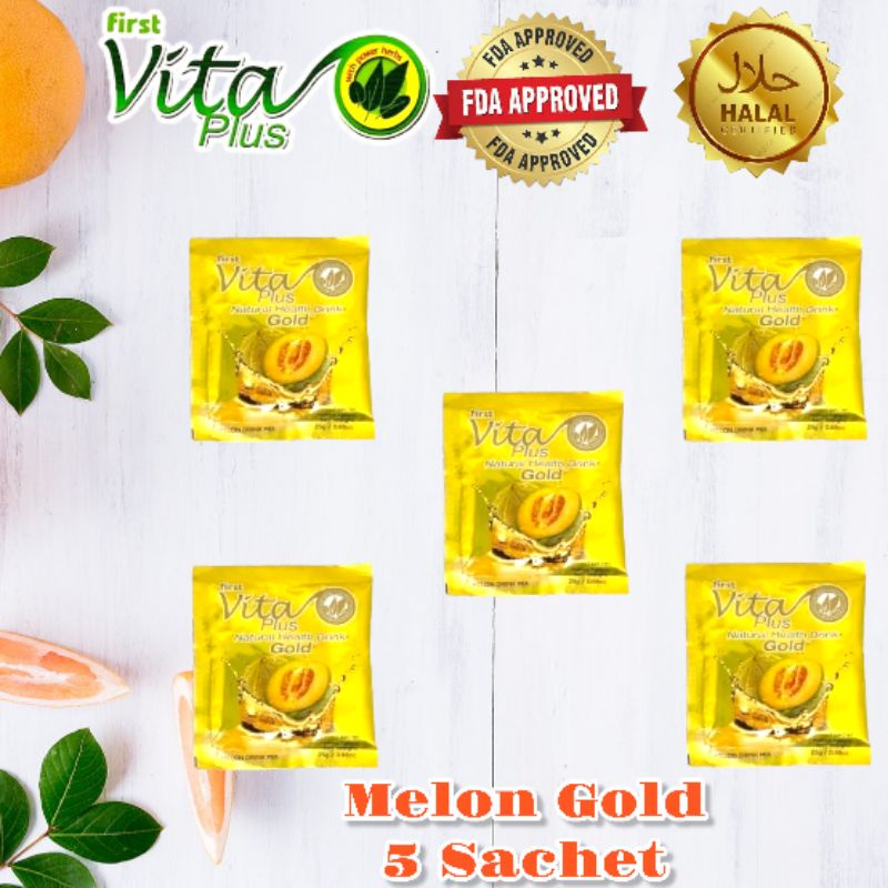 First vita plus Melon Gold(sachet) Shopee Philippines