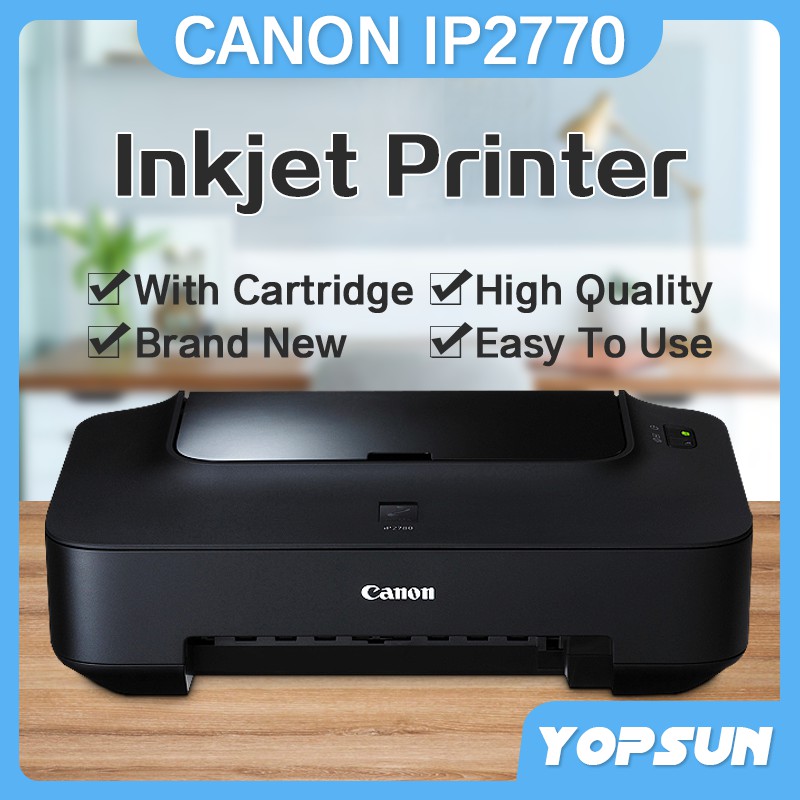 Canon Pixma Ip2770 Printer With Original Ink Cartridge High Quality