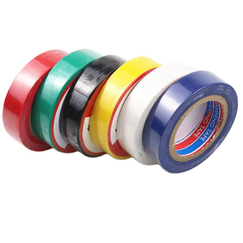PVC tape manufacturer insulating adhesive black tape shiny PVC