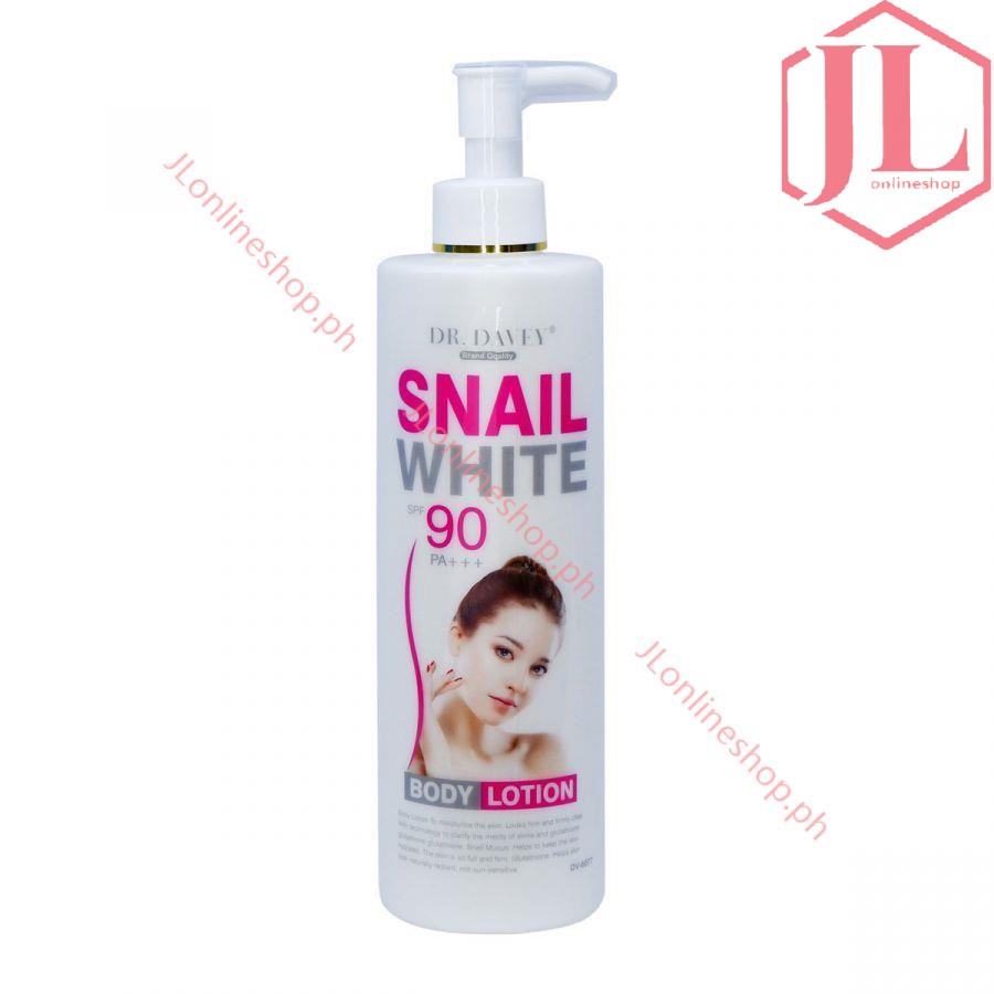 Snail White SPF 90 PA+++ Body Lotion 500ML Collagen Whitening Beauty