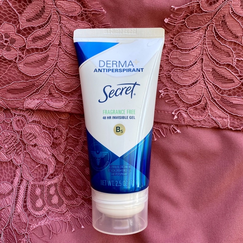 SALE!! July 2023 EXPIRY Secret Derma+ Invisible Gel Antiperspirant