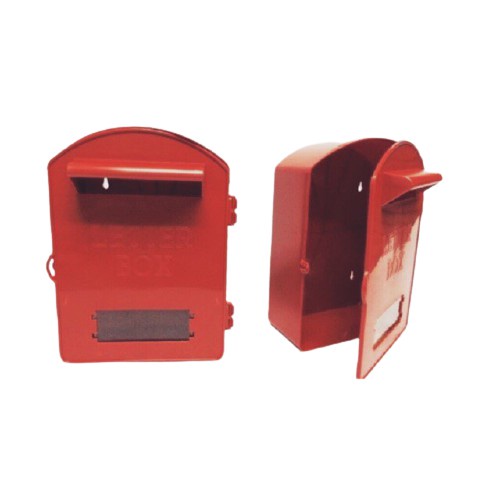 PVC Plastic Letter Box Red Letter Box / Peti Surat Plastik Shopee