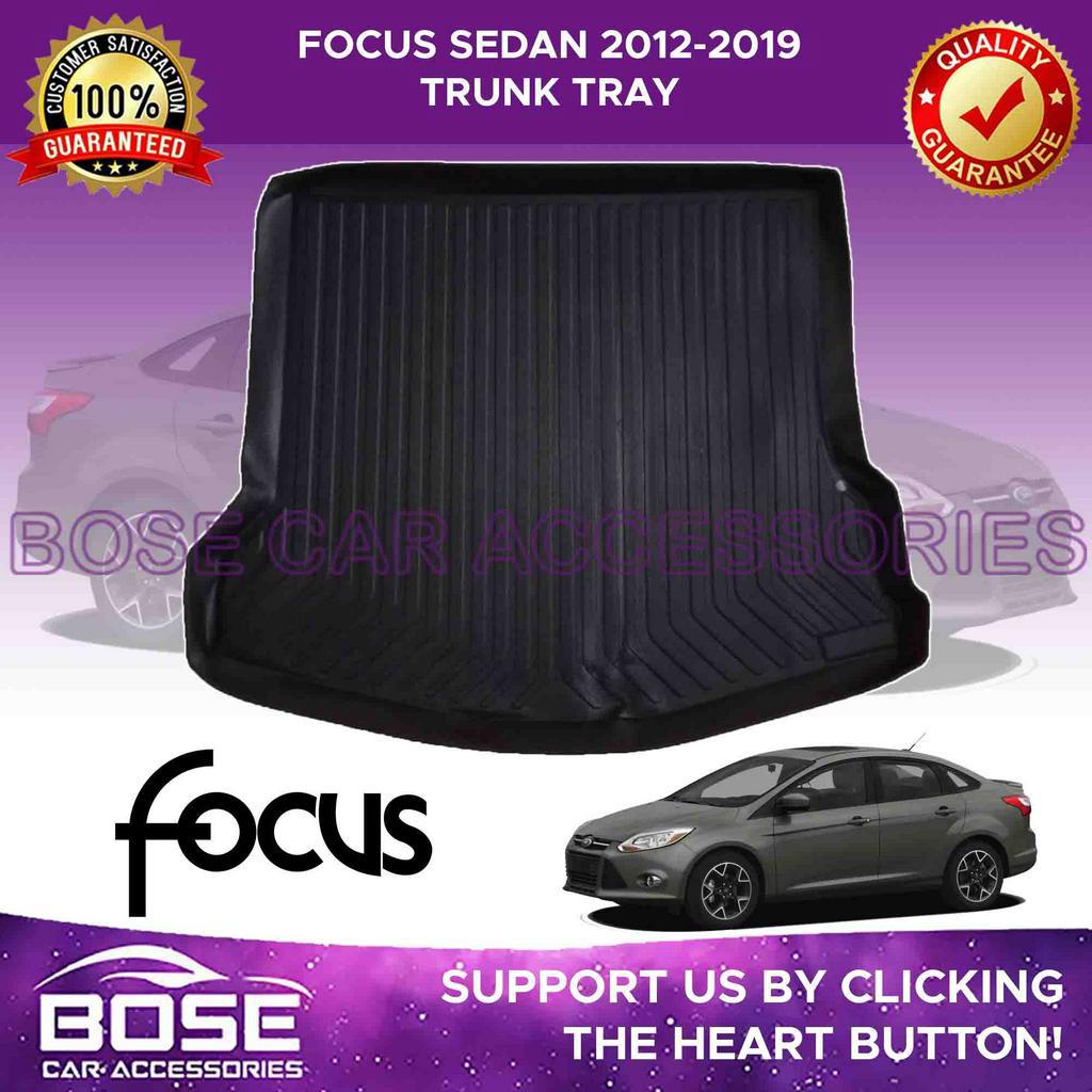 Car Trunk Tray for Ford Focus Sedan / Hatchback 2012 2019 Year Model