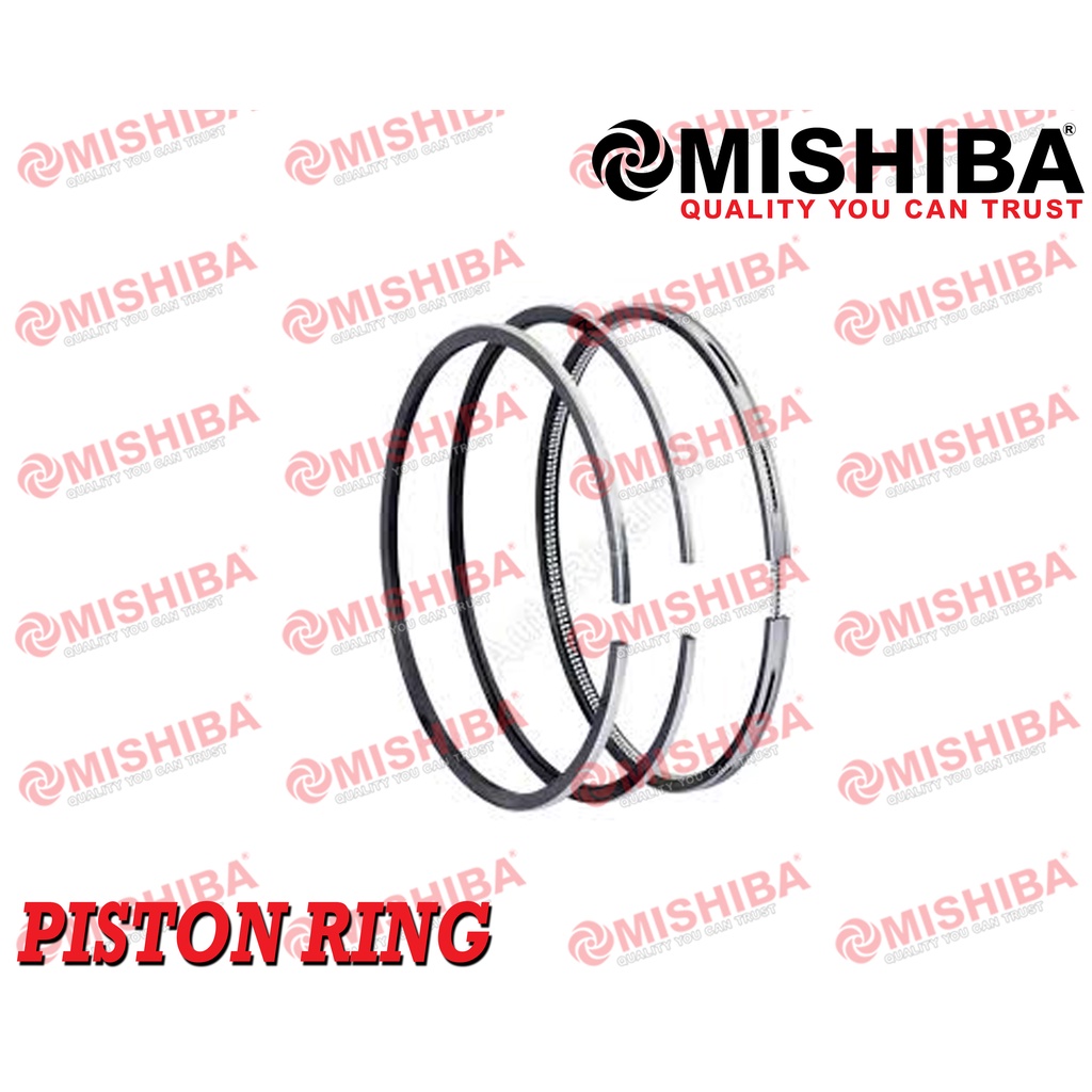 Mishiba Piston Ring Original For (Xrm, Wave, Bajaj, Tmx, Cg, Smash