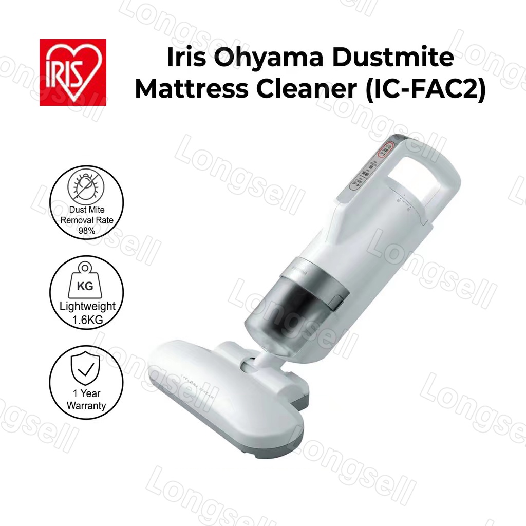 IRIS OHYAMA ICFAC2C Dust Mite Mattress and Sofa/Furniture Vacuum
