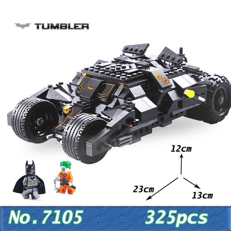 YL【sale】 325pcs Batman Tumbler Vehicles Chariot Building Blocks Set
