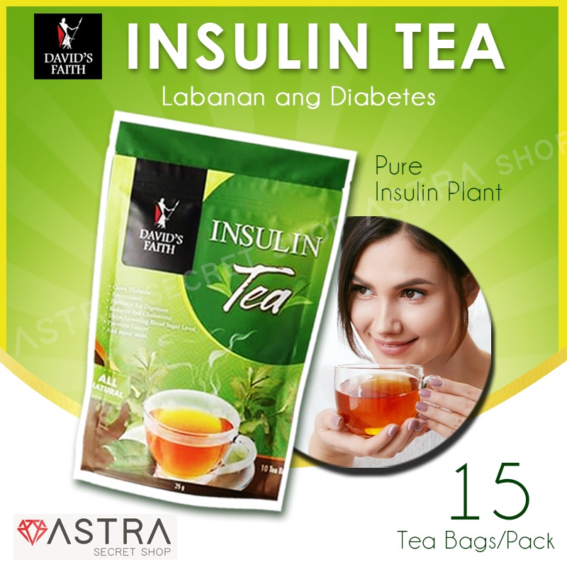 David's Faith Natural Insulin Tea 15 Tea bags Panlaban sa Diabetes 1