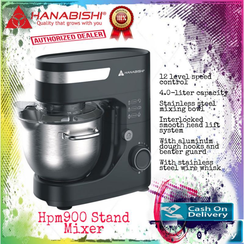 Hanabishi Professional Stand mixer hpm900 Shopee Philippines