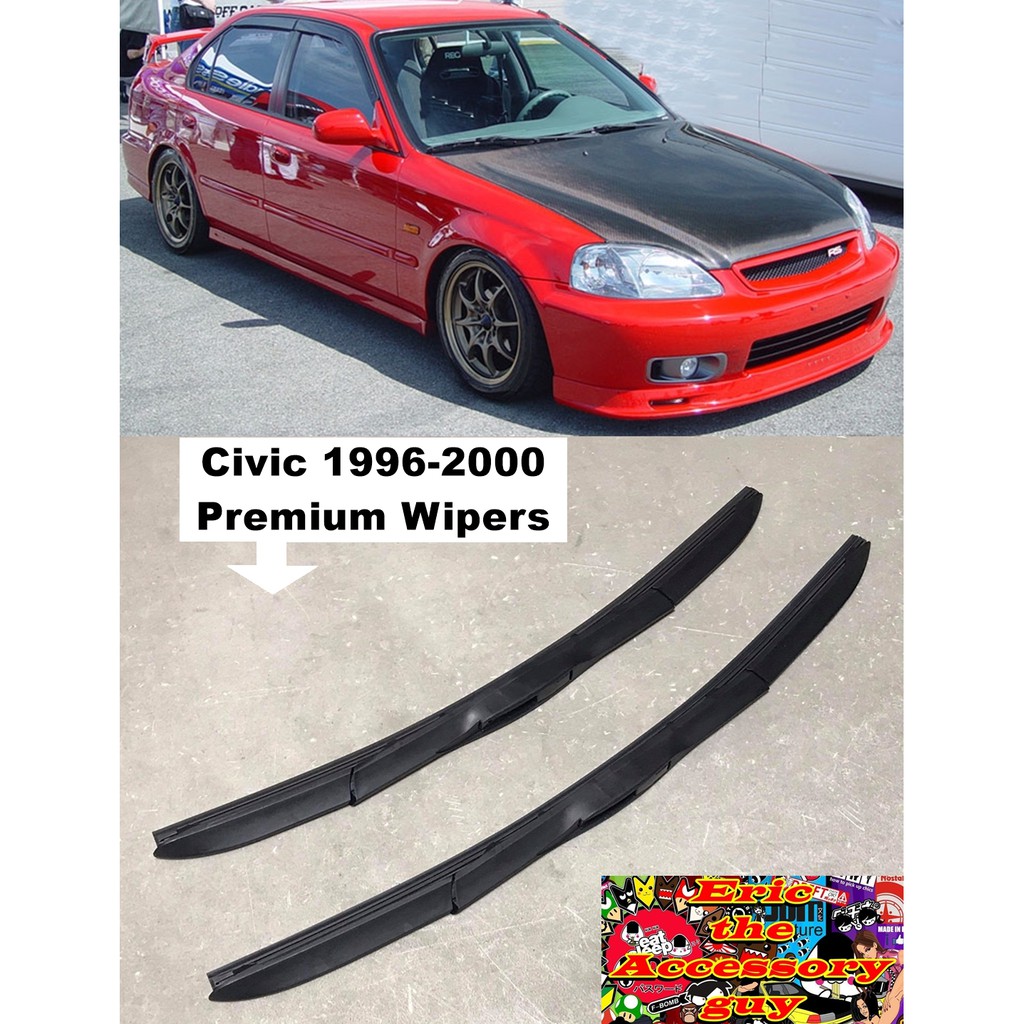 Premium Wiper Blades for Honda Civic Lxi/VTi/SiR (Pair) Shopee