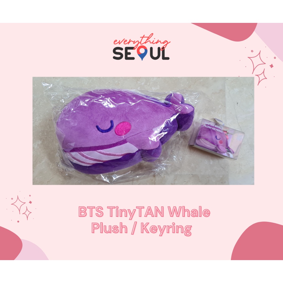 BTS TinyTAN Whale Plush / Keyring Shopee Philippines