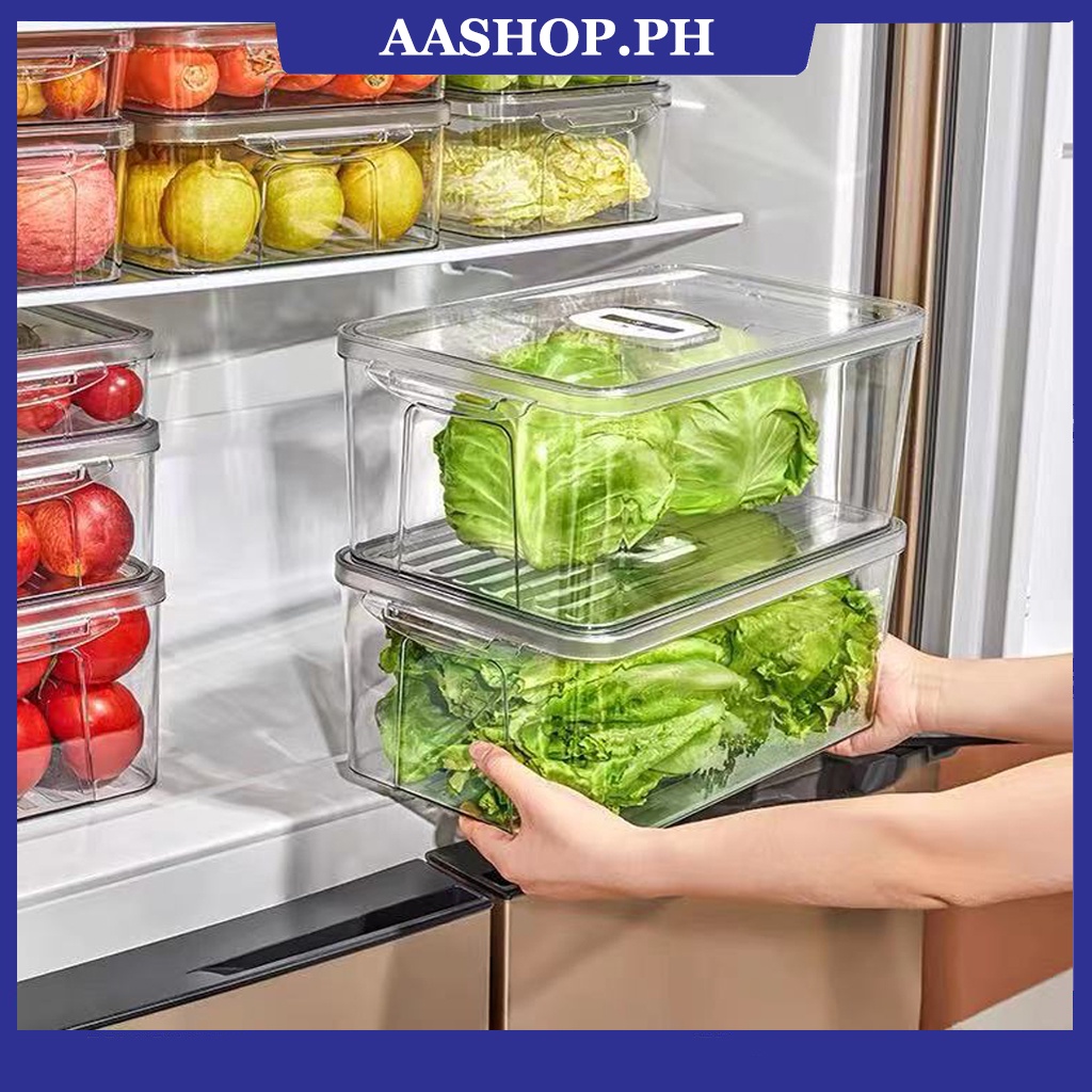 Refrigerator Organizer Bins Fridge Organizers Fruit Storage acrylic