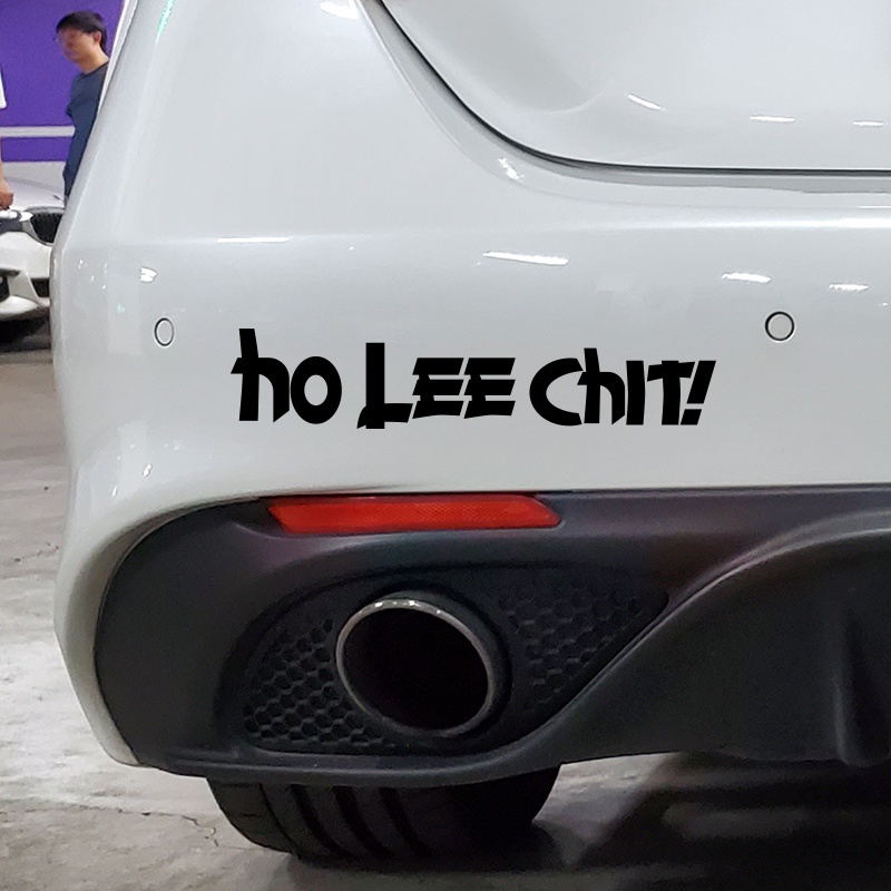 NEW Cool Reflective Warning Sticker Car Windows Motorbike Bumper Laptop