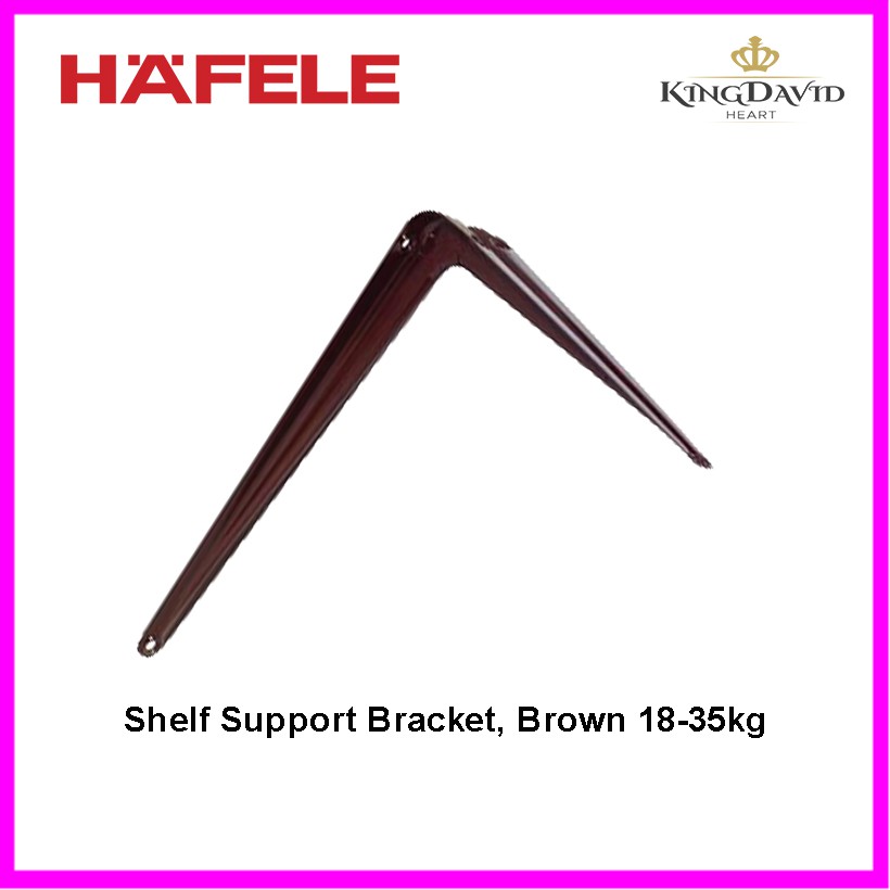 Hafele Shelf Support Bracket, Brown 1835kg Shopee Philippines