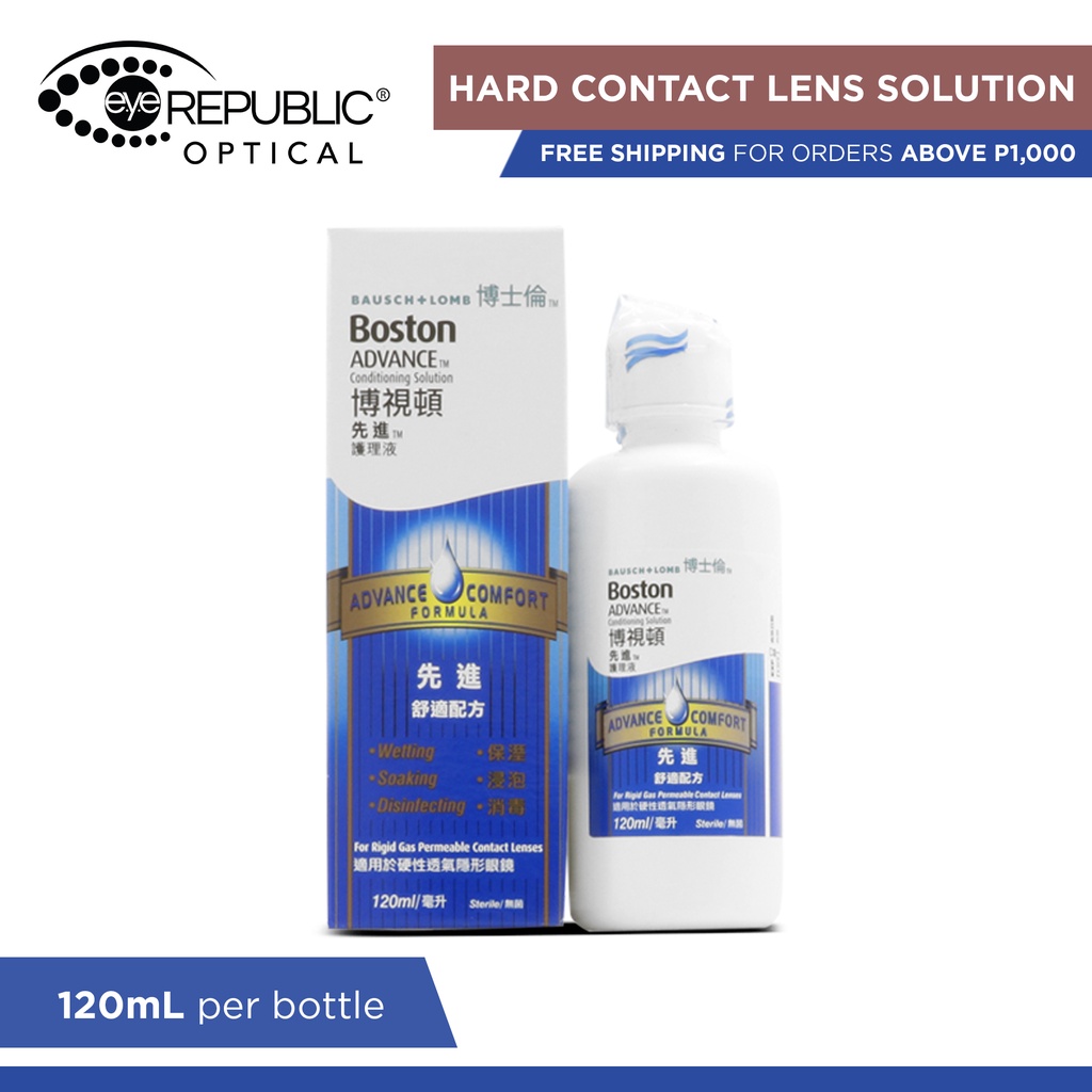 Boston Advance Conditioning Lens Solutions for Hard Contact Lenses