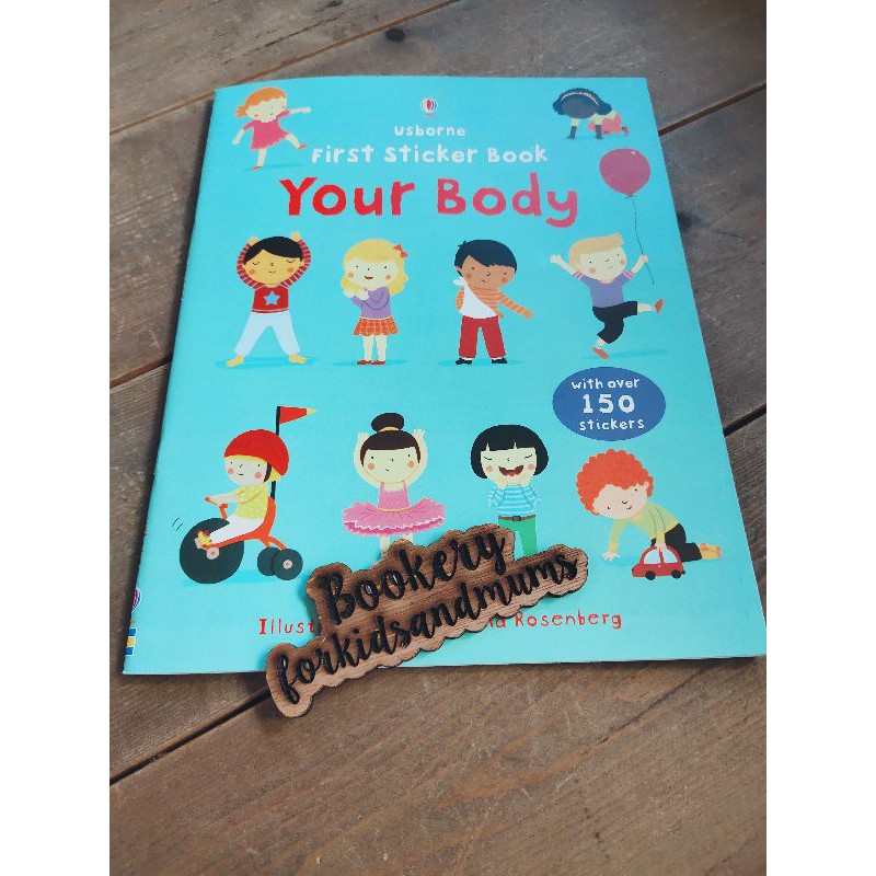 Usborne First Sticker Book (YOUR BODY) Shopee Philippines