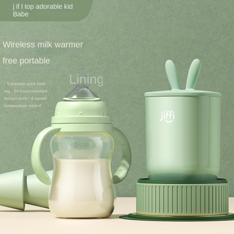 Mobile portable milk warmer automatic intelligent milk warmer breast milk thawing heating bottle