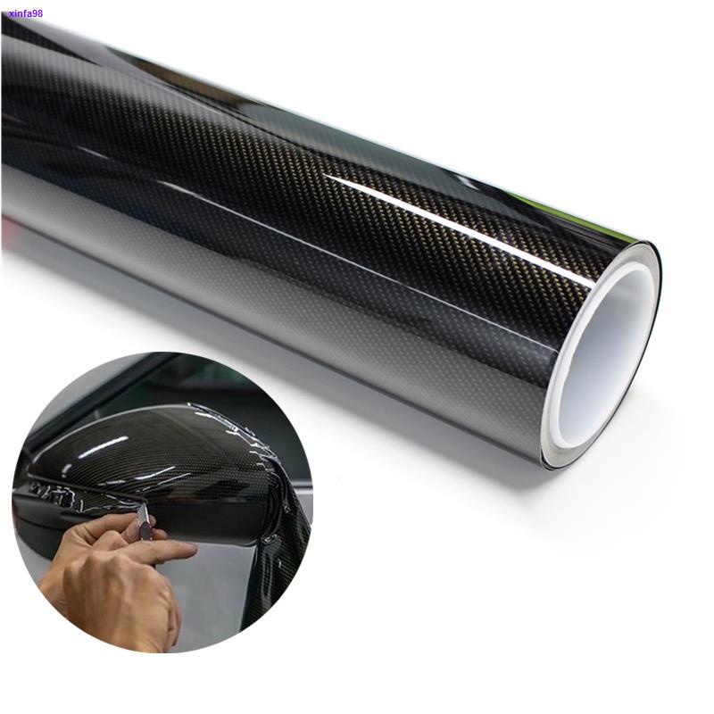 Car 3D 7D Carbon Fiber Sticker Waterproof Vinyl Wrap Film Matte Motorcycle Decal Paper Shopee