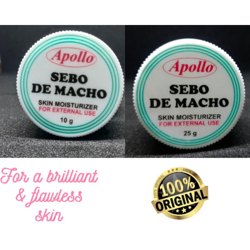 SEBO DE MACHO Apollo 10g & 25g Shopee Philippines