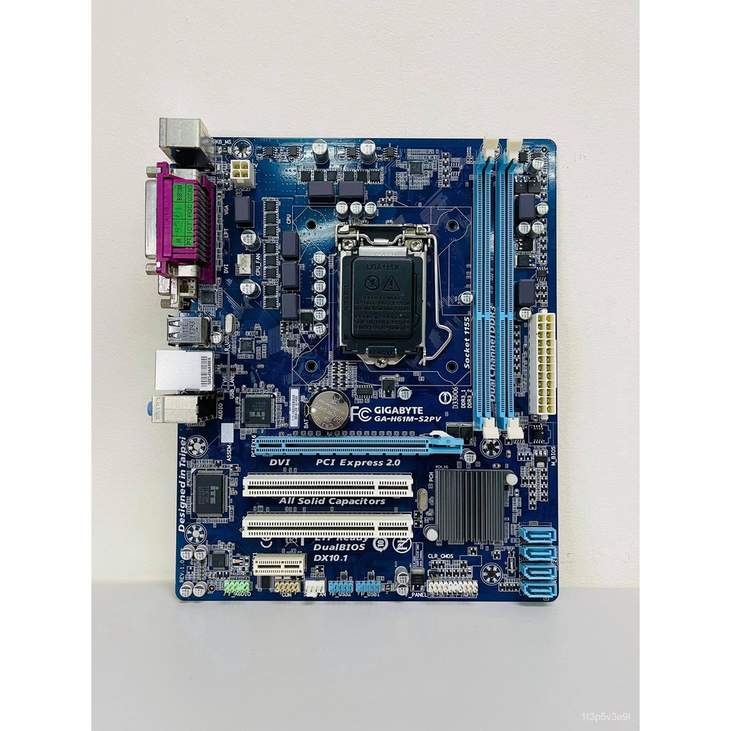 GIGABYTE GA H61MS2PV Desktop 2ND 3RD GEN Motherboard H61 Socket LGA