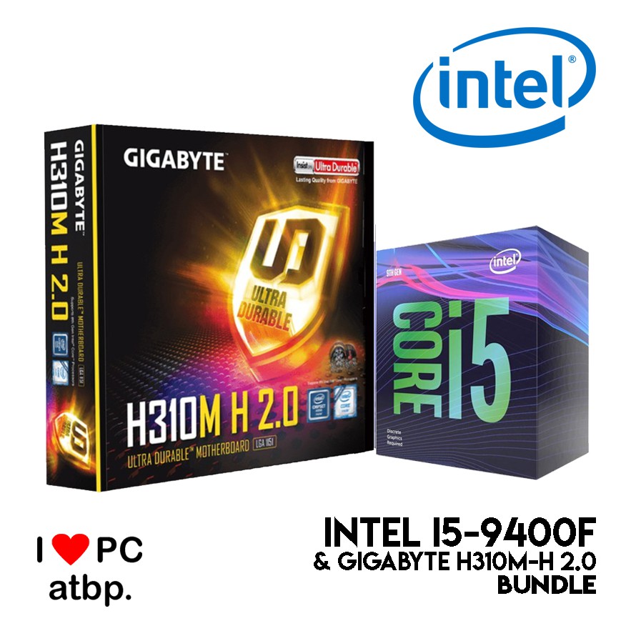 Intel i59400F and Gigabyte H310MH 2.0 Motherboard (9th Gen,LGA1151