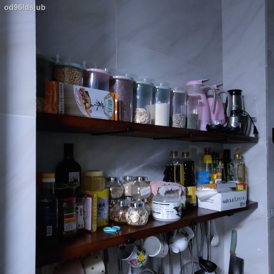 ♤Holefree wall hanging racks on the wall solid wood partition wall