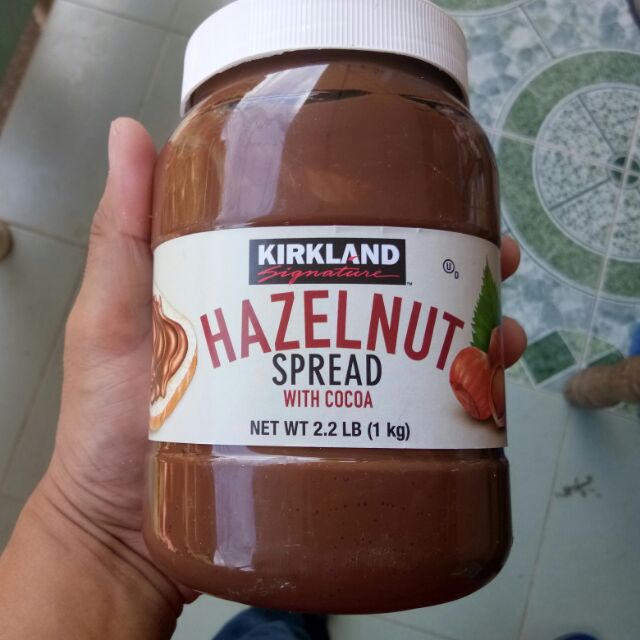 Kirkland Signature Hazelnut Spread 1 kg Shopee Philippines