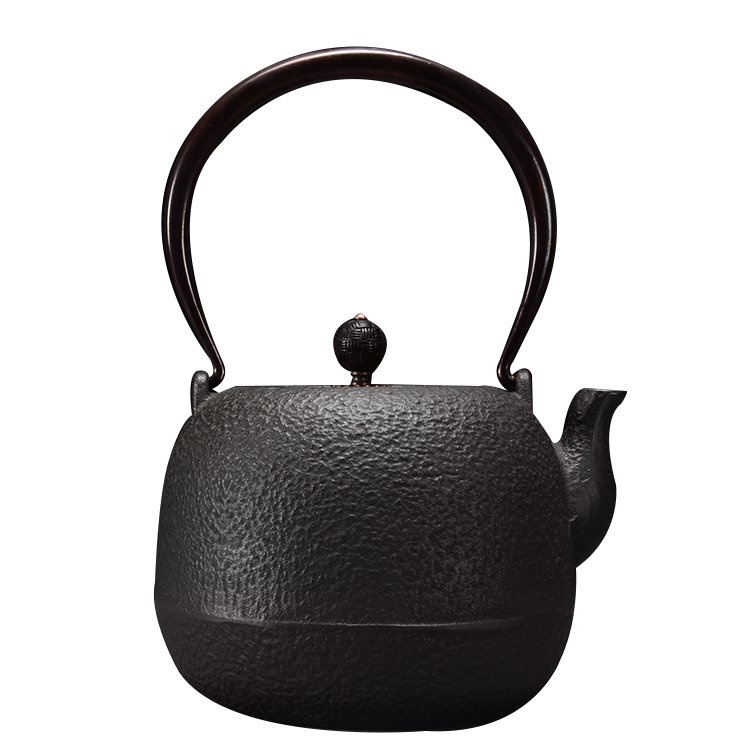 Chinese Traditional Teapots Cast Iron Large Stovetop Kettle Black Tea